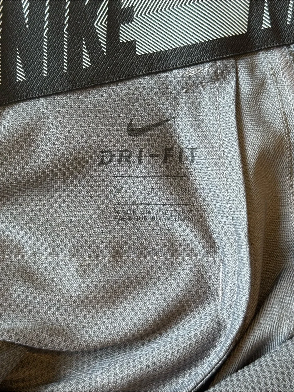 Nike Dri-Fit Golf Shorts - Black & Gray